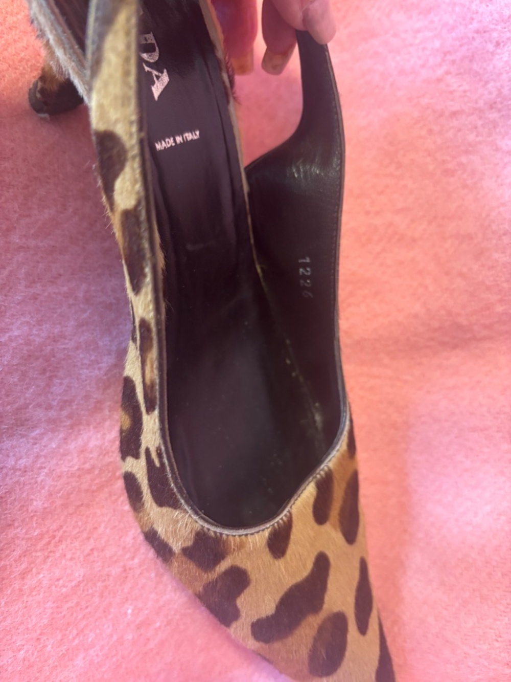 Prada cheetah pony hair kitten heels - Picture 9 of 9